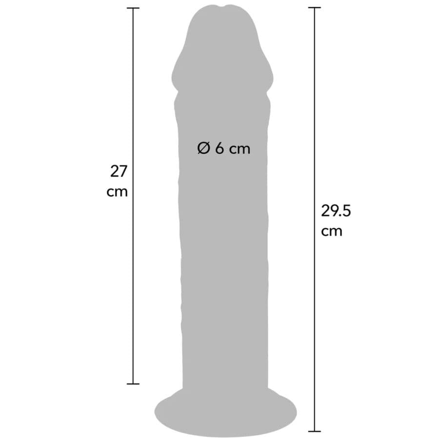 GET REAL - DELUXE THICK DOUBLE-DENSITY TPE DONG 29.5 CM 4