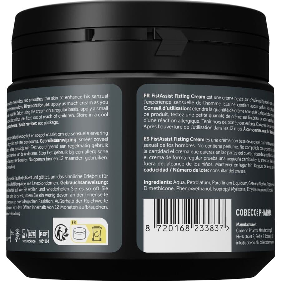 COBECO - FIST ASSIST LUBRICANT CREAM 500 ML 2