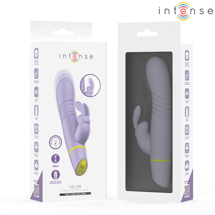 INTENSE - HELEN RABBIT STIMULATOR & THRUSTING VIBRATOR 4