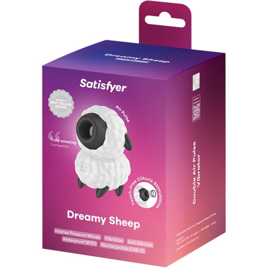 SATISFYER - DREAMY SHEEP VIBRATOR & AIR PULSE STIMULATOR 4