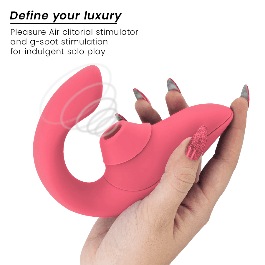 WOMANIZER - BLEND RABBIT VIBRATOR STIMULATOR VIBRANT ROSE 4
