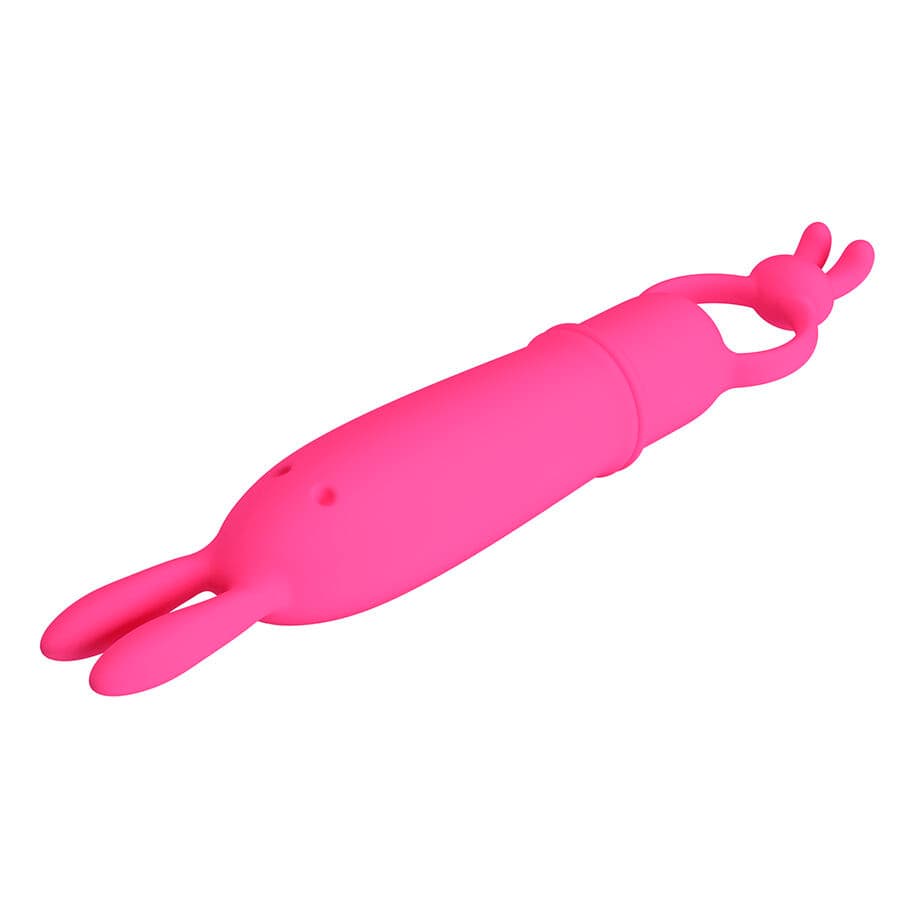 PRETTY LOVE - DELIA RABBIT VIBRATOR WITH RESISTANCE RING 4