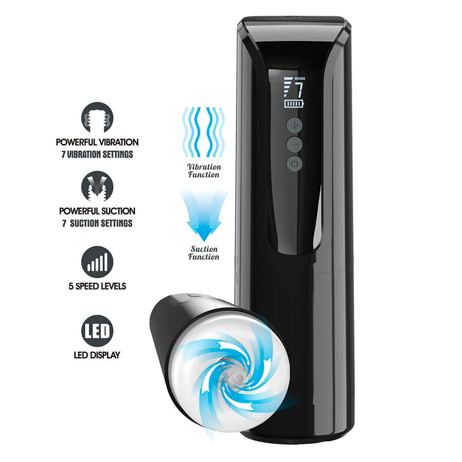 PRETTY LOVE - LARISSA VIBRATING SUCTION MASTURBATOR 2