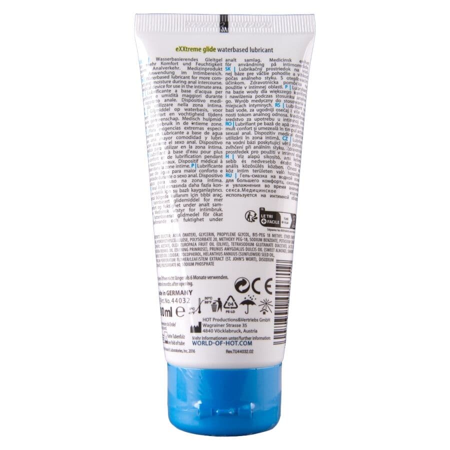 HOT - EXXTREME GLIDE WATERBASED LUBRICANT + COMFORT OIL A+ 100 ML 2