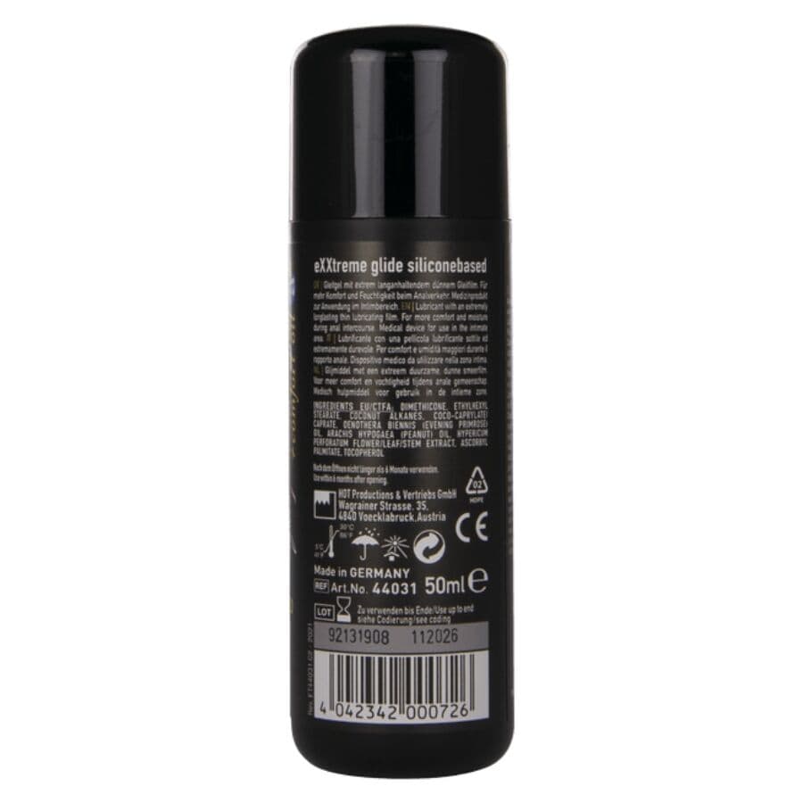HOT - EXXTREME GLIDE SILICONEBASED LUBRICANT + COMFORT OIL A+ 50 ML 2