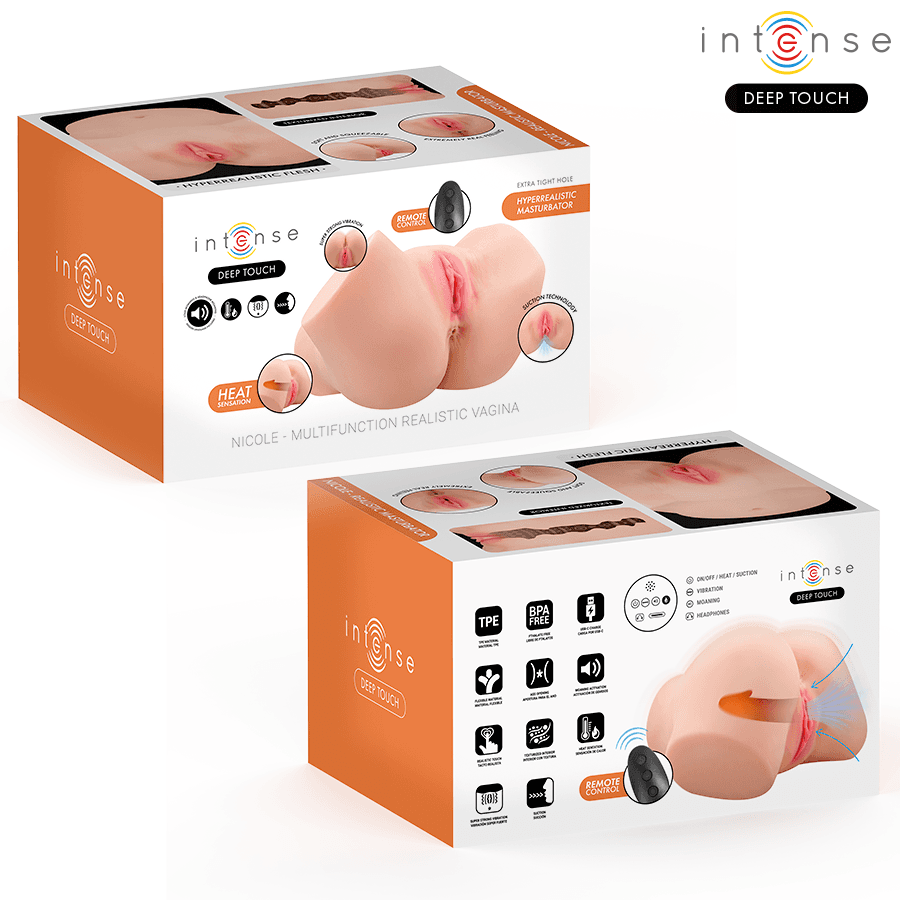 INTENSE DEEP TOUCH - NICOLE VAGINAL MASTURBATOR WITH SUCTION, HEAT, VIBRATION AND VOICE EFFECTS WITH REMOTE CONTROL 5.3 KG 3