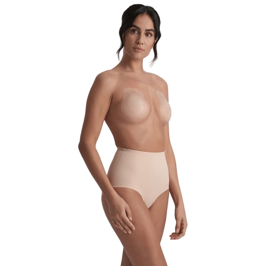 BYE-BRA - RABBIT SILICONE CUPS BEIGE SIZE M 2