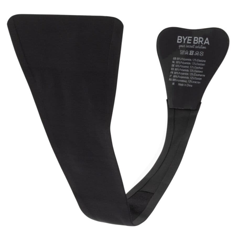 BYE-BRA - ADHESIVE THONG BLACK ONE SIZE