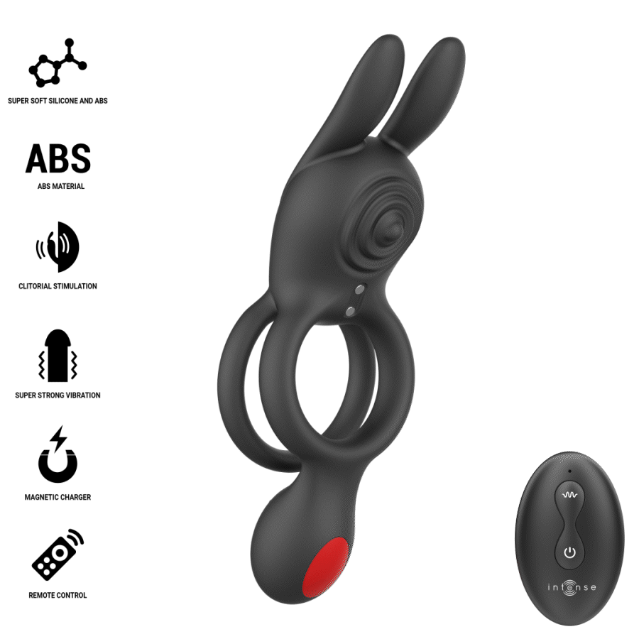 INTENSE - QUINN DOUBLE VIBRATION RING REMOTE CONTROL 2