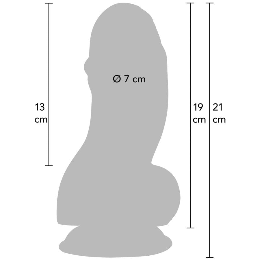 HIDDEN DESIRE - INFERNO FAT BOYS DILDO 19 CM 3