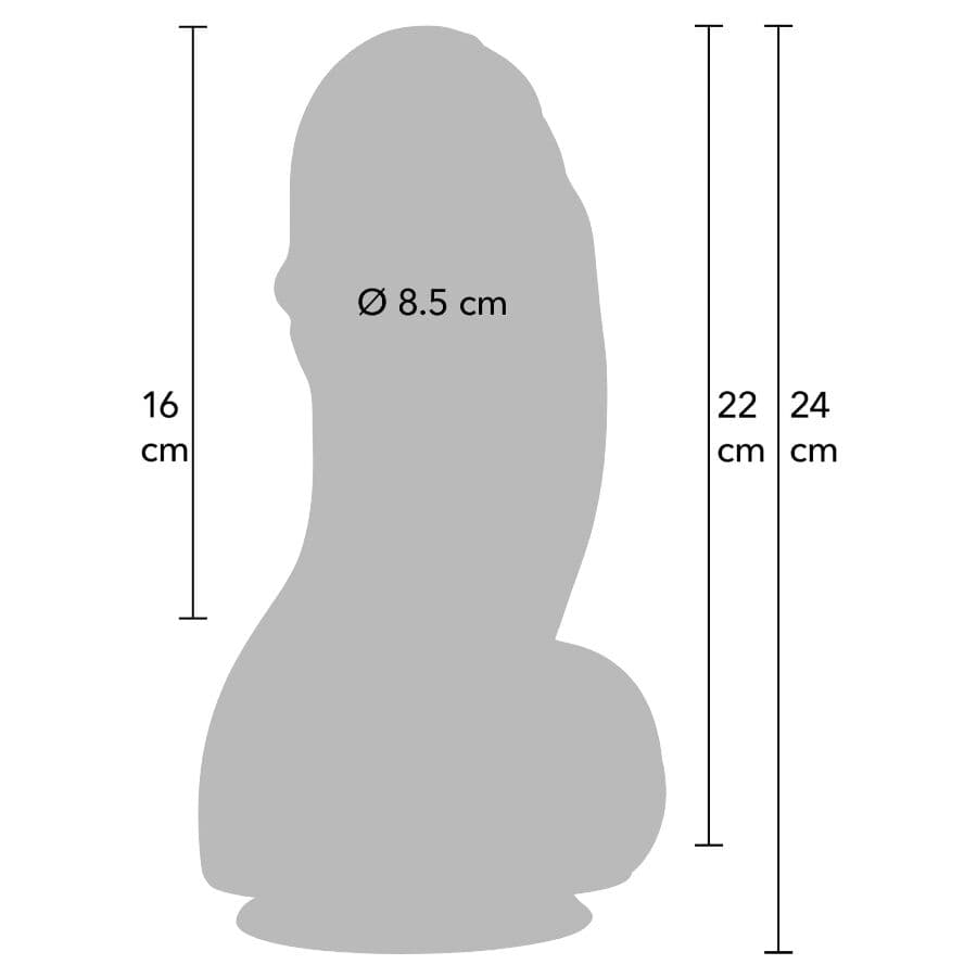 HIDDEN DESIRE - INFERNO FAT BOYS DILDO 22 CM 2