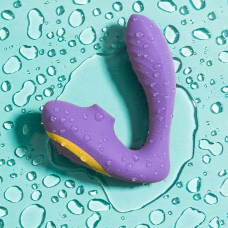 ROMP - REVERB G-SPOT STIMULATOR AND CLITORAL SUCTION DEVICE PURPLE 2