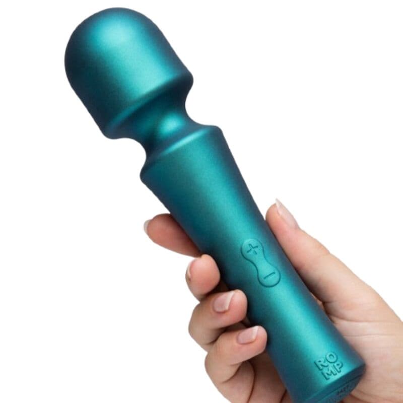 ROMP - PRESTO MINI WAND VIBRATOR FLEXIBLE HEAD GREEN 2