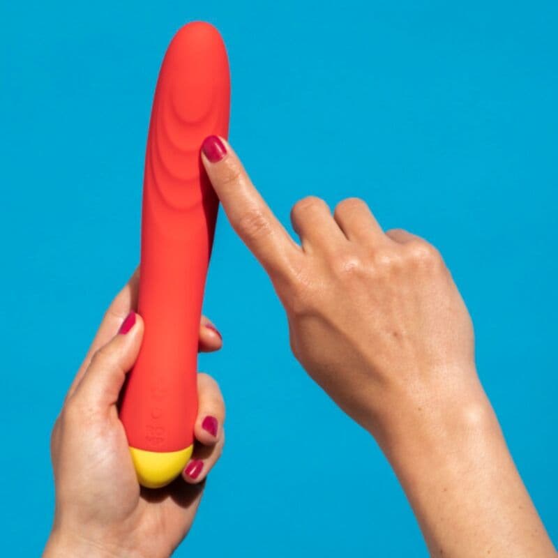 ROMP - HYPE MULTIFUNCTION G-SPOT VIBRATOR RED 3