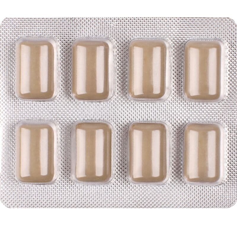 WUG OFF - FUNCTIONAL MELATONIN & VALERIAN LIQUORICE FLAVOUR GUM BLISTER 8 PCS 4