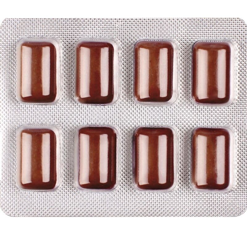 WUG POWER UP – FUNCTIONAL CAFFEINE & MATE COFFEE FLAVOUR GUM BLISTER 8 PCS 4