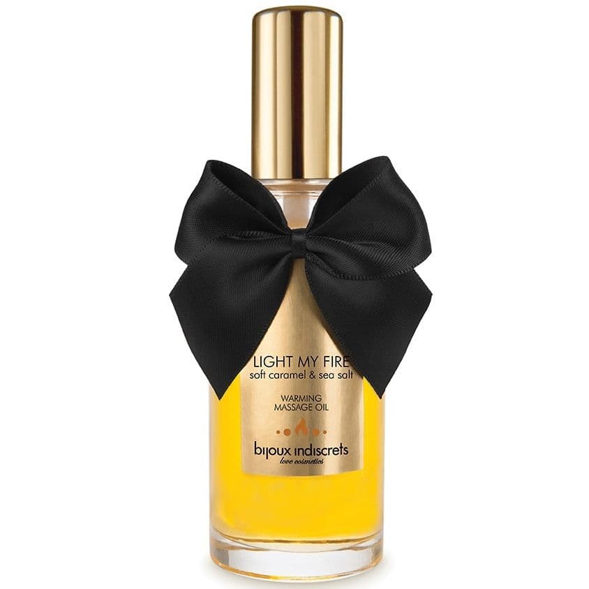 BIJOUX - MASSAGE OIL HEAT EFFECT CARAMEL AROMA 2