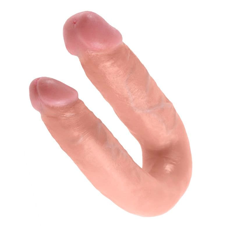 KING COCK - U-SHAPED MEDIUM DOUBLE TROUBLE FLESH 13.9 CM 3