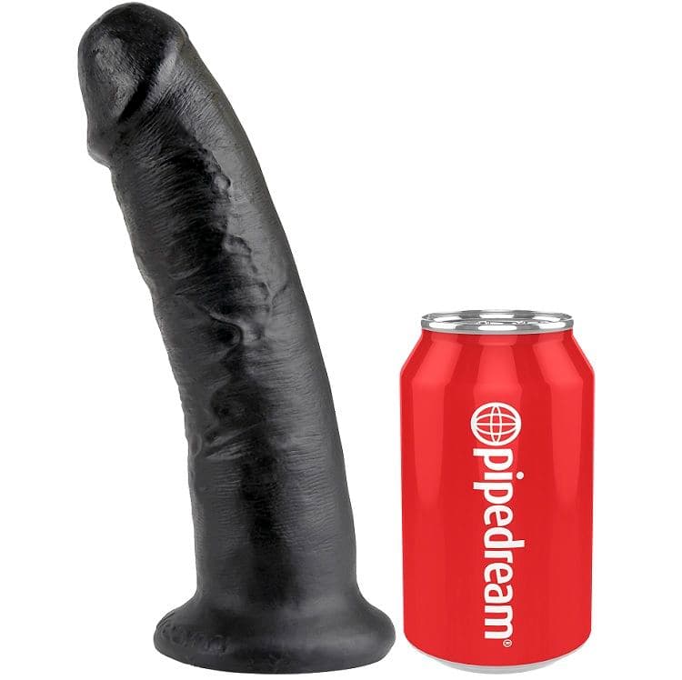 KING COCK - 9 DILDO BLACK 22.9 CM 3