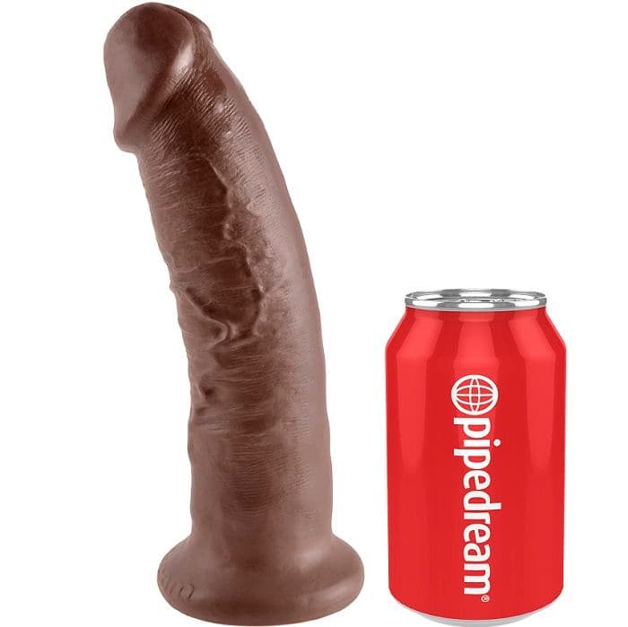 KING COCK - 9 DILDO BROWN 22.9 CM 3
