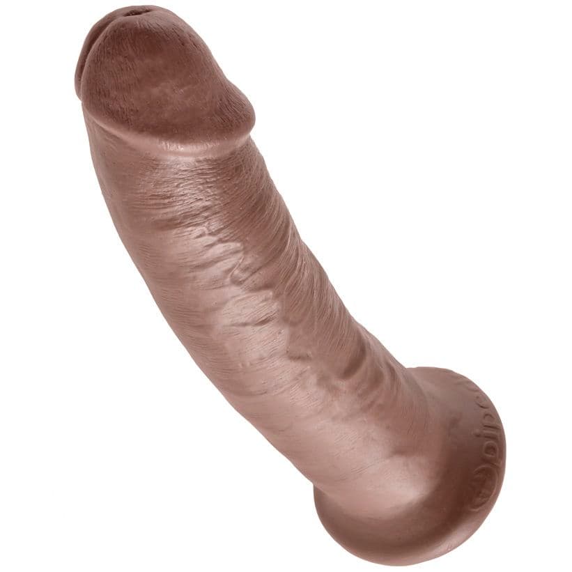 KING COCK - 9 DILDO BROWN 22.9 CM 4