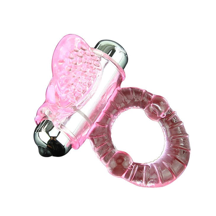 BAILE - SWEET ABS 10 RHYTHMS RING PINK VIBRATOR PENIS RING 3