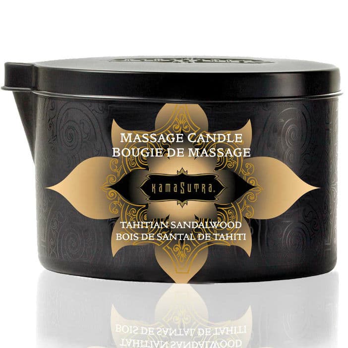 KAMASUTRA - VANILLA AND SANDALWOOD MASSAGE CANDLE 170 GR 2