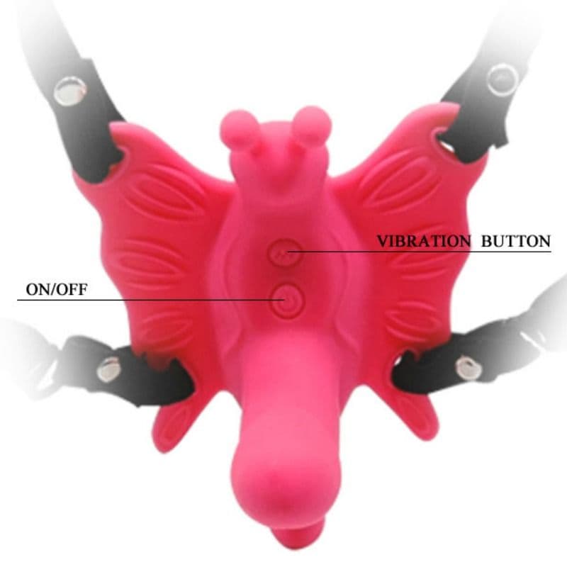 BAILE - ULTRA PASSIONATE REMOTE CONTROL BUTTERFLY HARNESS 4