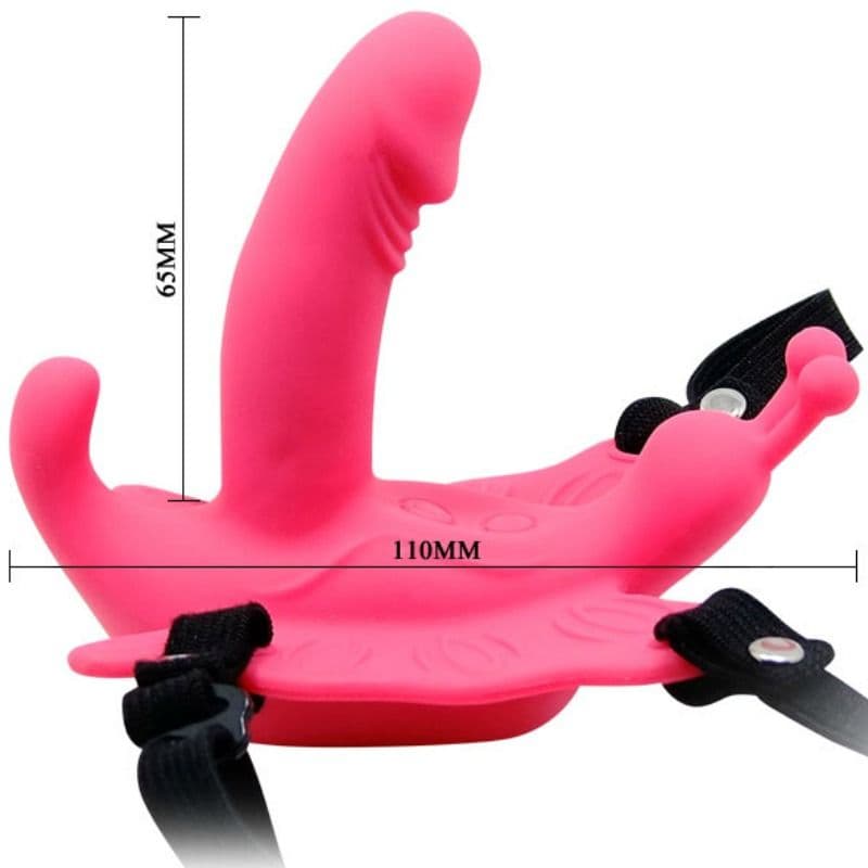BAILE - ULTRA PASSIONATE REMOTE CONTROL BUTTERFLY HARNESS 5