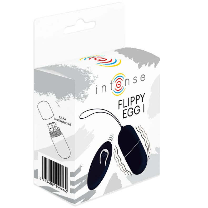 INTENSE - FLIPPY I VIBRATING EGG WITH REMOTE CONTROL BLACK 5