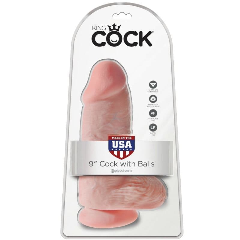 KING COCK - REALISTIC PENIS CHUBBY 23 CM 2