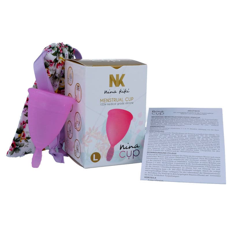 NINA KIKÍ - MENSTRUAL CUP PURPLE - SIZE L 2