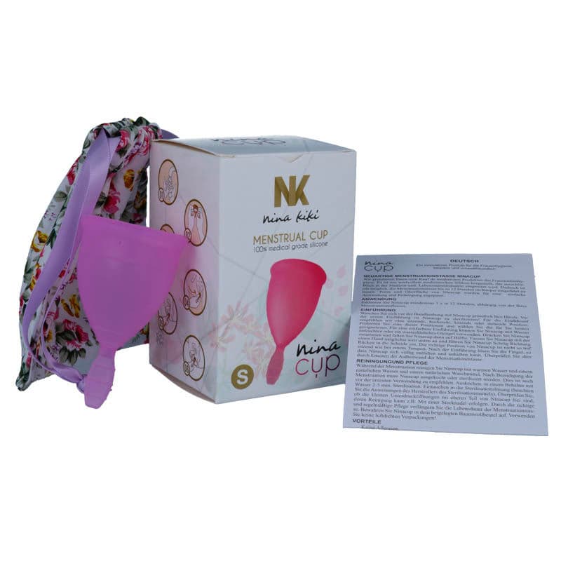 NINA KIKÍ - MENSTRUAL CUP PURPLE - SIZE S 2