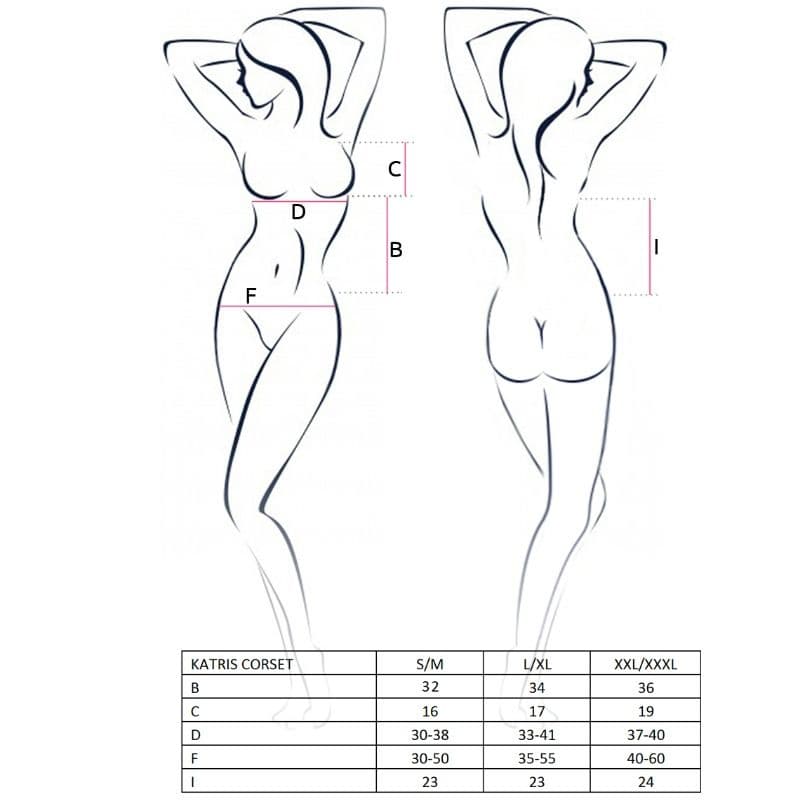 PASSION - WOMAN KATRISS CORSET TALLA 5