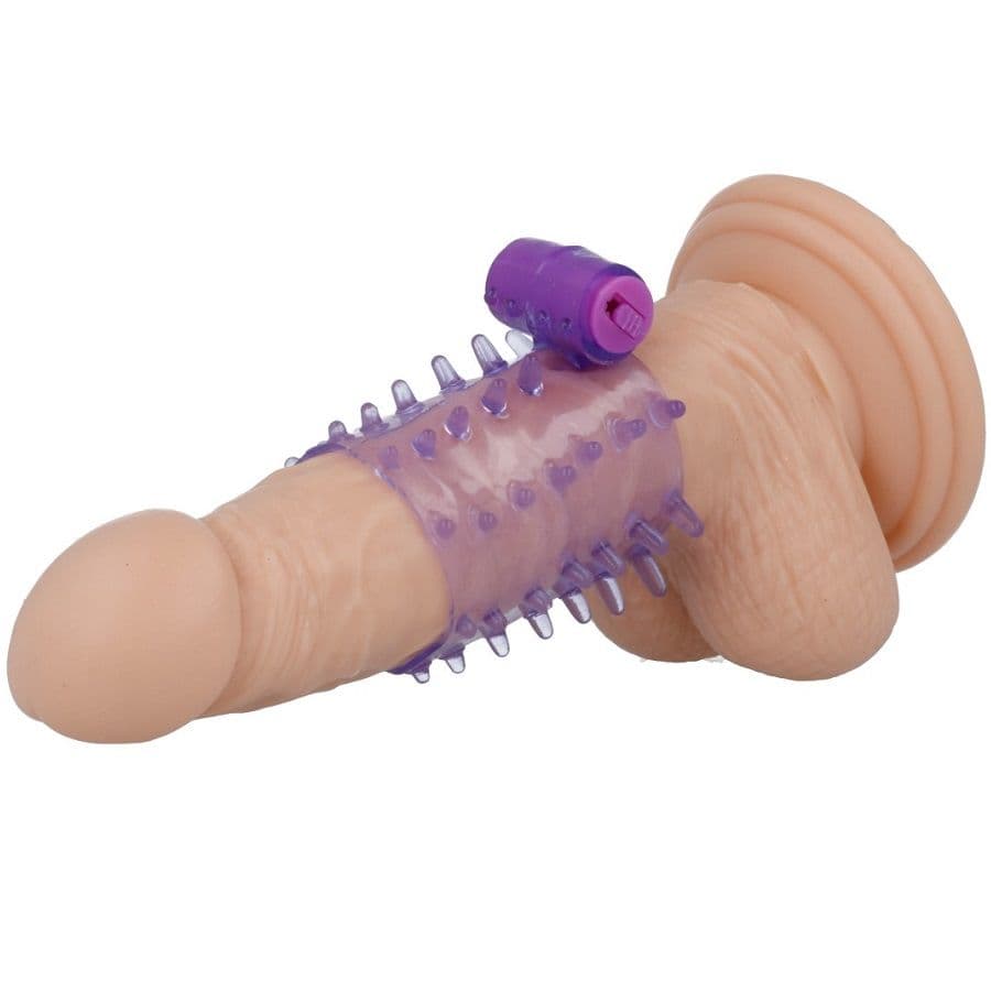 CASUAL LOVE - RING VIBRATING SLEEVE PURPLE 2