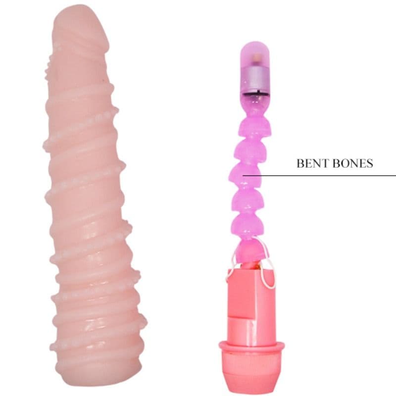 BAILE - FLEXI VIBE SENSUAL SPIRAL VIBRATOR 19.5 CM 4