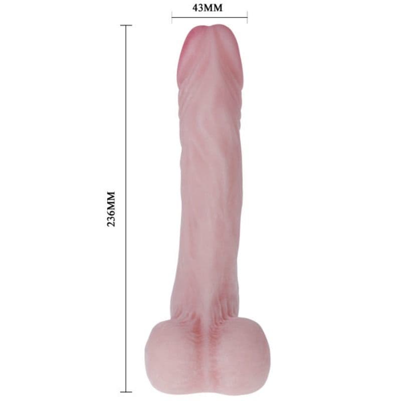 BAILE - NATURAL REALISTIC COCK DILDO 4