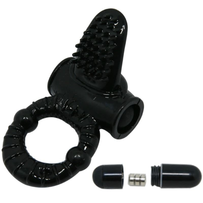 BAILE - SWEET RING VIBRATING RING WITH TEXTURED RABBIT 5