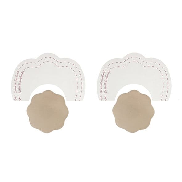 BYE-BRA - BREASTS ENHANCER + NIPPLE COVERS SYLICON CUP D/F 2