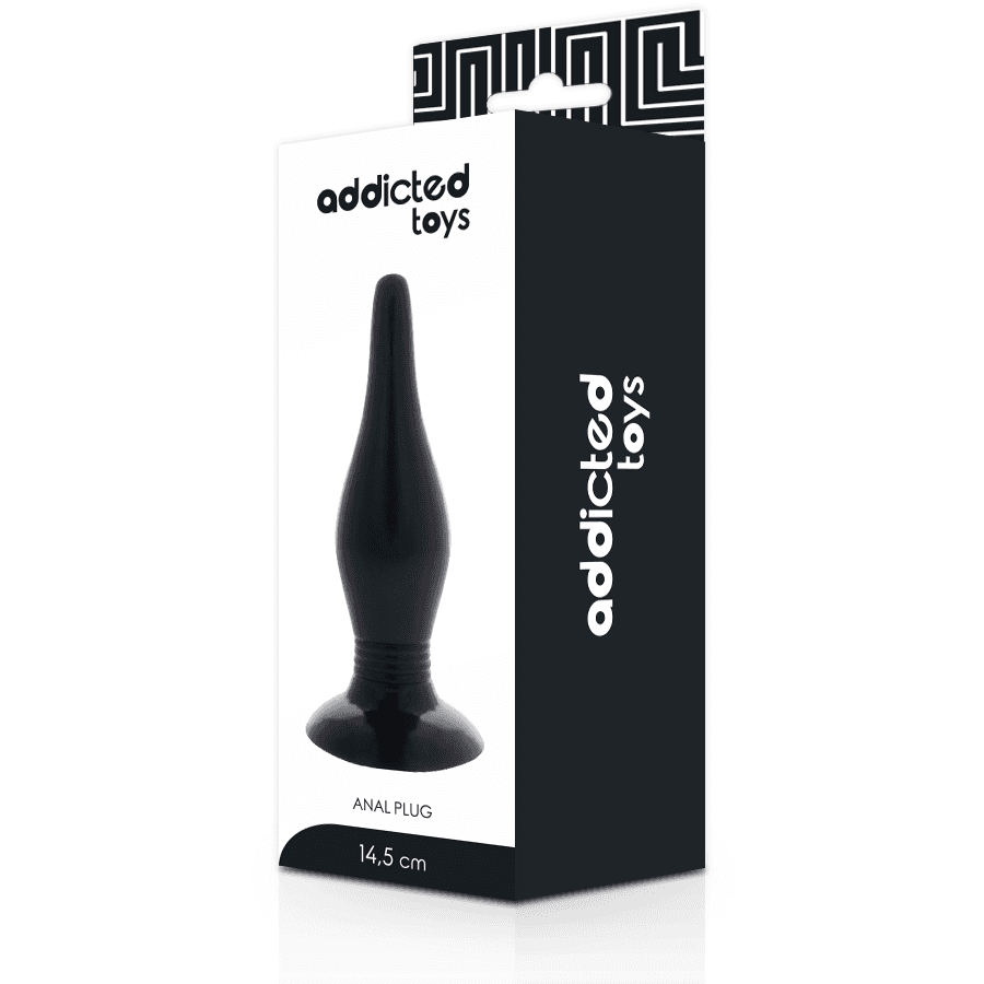 ADDICTED TOYS - ANAL PLUG 14.5 CM BLACK 5