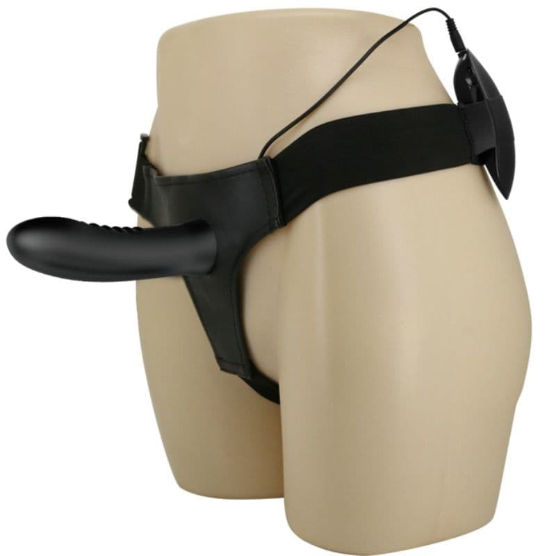 PRETTY LOVE - MYRON STRAP ON WITH VIBRATION AND HOLLOW DILDO 2