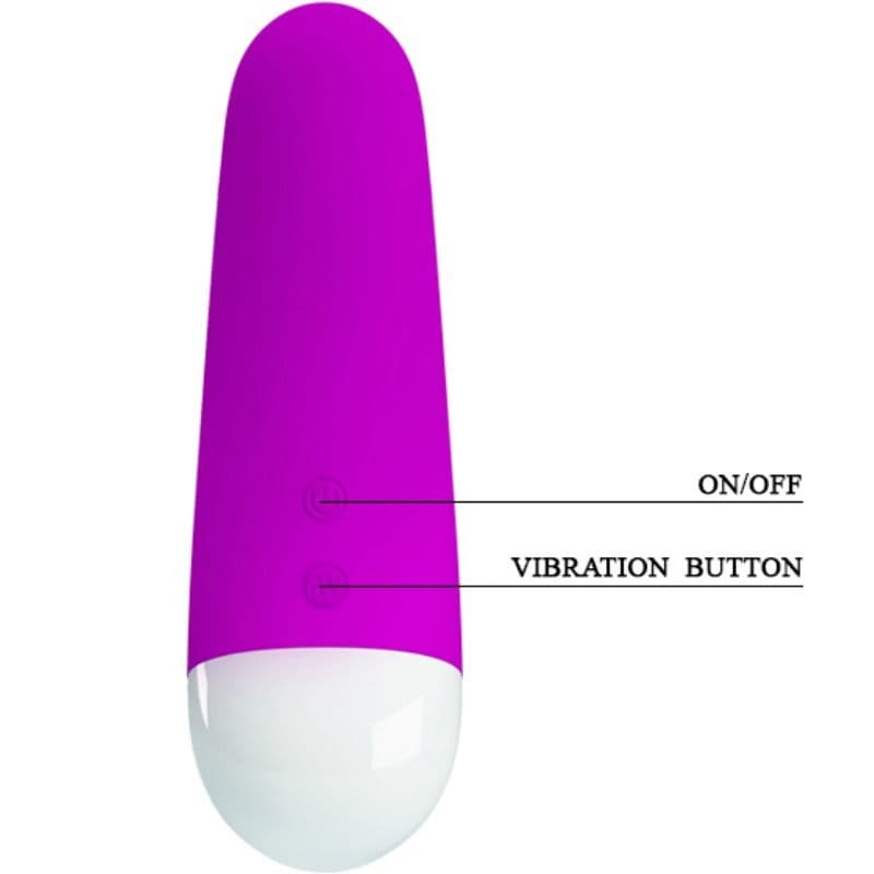 PRETTY LOVE - LUTHER MINI VIBRATOR 30 VIBRATION MODES 4