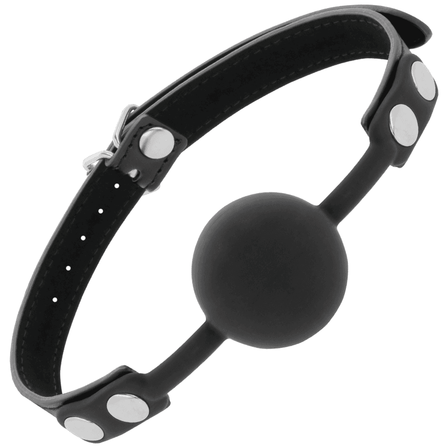 DARKNESS - BLACK SILICONE GAG 2
