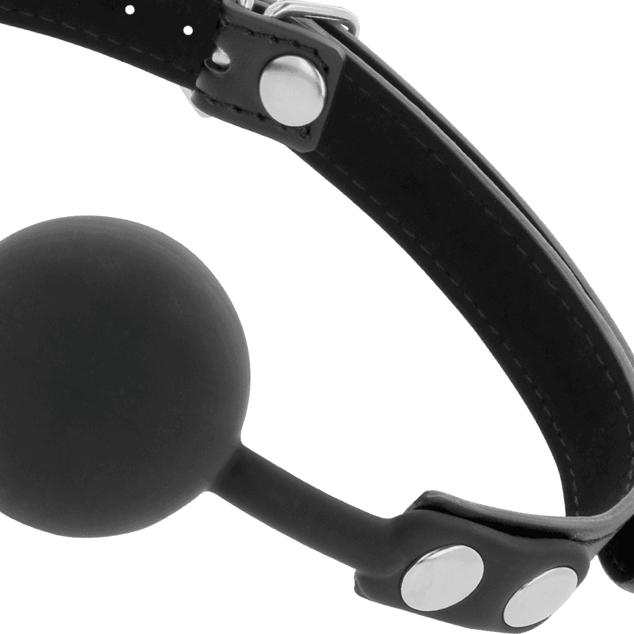 DARKNESS - BLACK SILICONE GAG 5