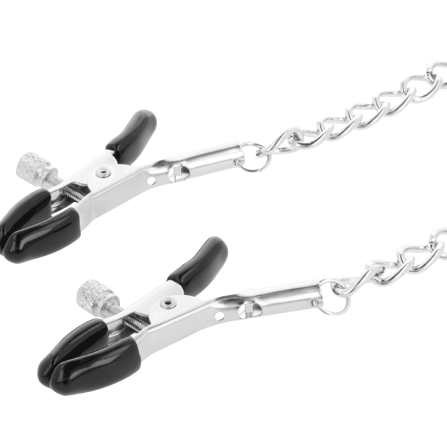 DARKNESS - ADJUSTABLE NIPPLE CLAMPS METAL 2