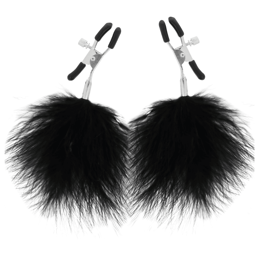 DARKNESS - POM-POM NIPPLE Clamps 2 5