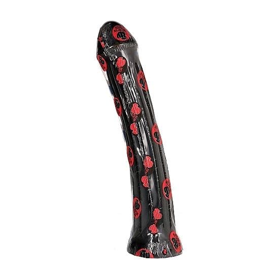 ALL BLACK - PLUG DILDO 31 CM 5