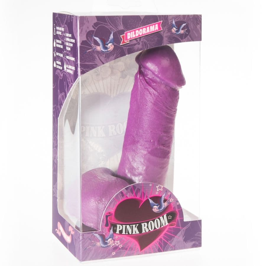 PINK ROOM - NAO REALISTIC DILDO PURPLE 16 CM 2