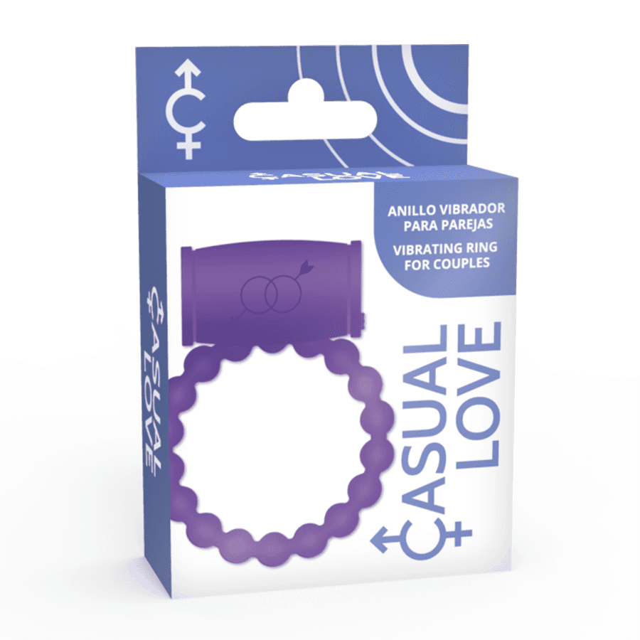 CASUAL LOVE - 25 COUPLE VIBRATOR RING VIOLET 4