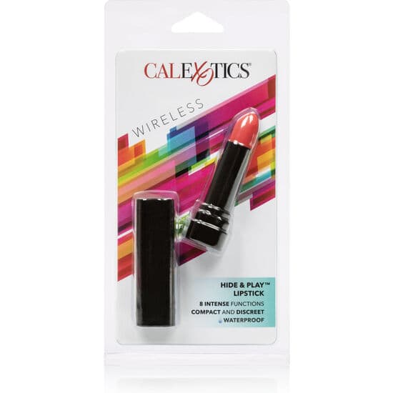 CALEXOTICS - HIDE & PLAY RED LIPSTICK STIMULATOR 2